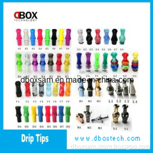 Dbox E-Cigarette Beautiful and Comfortable Mouthpiece 510 Drip Tips